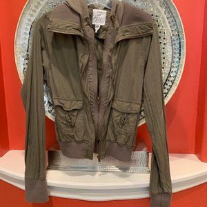 Cute cotton biker jacket